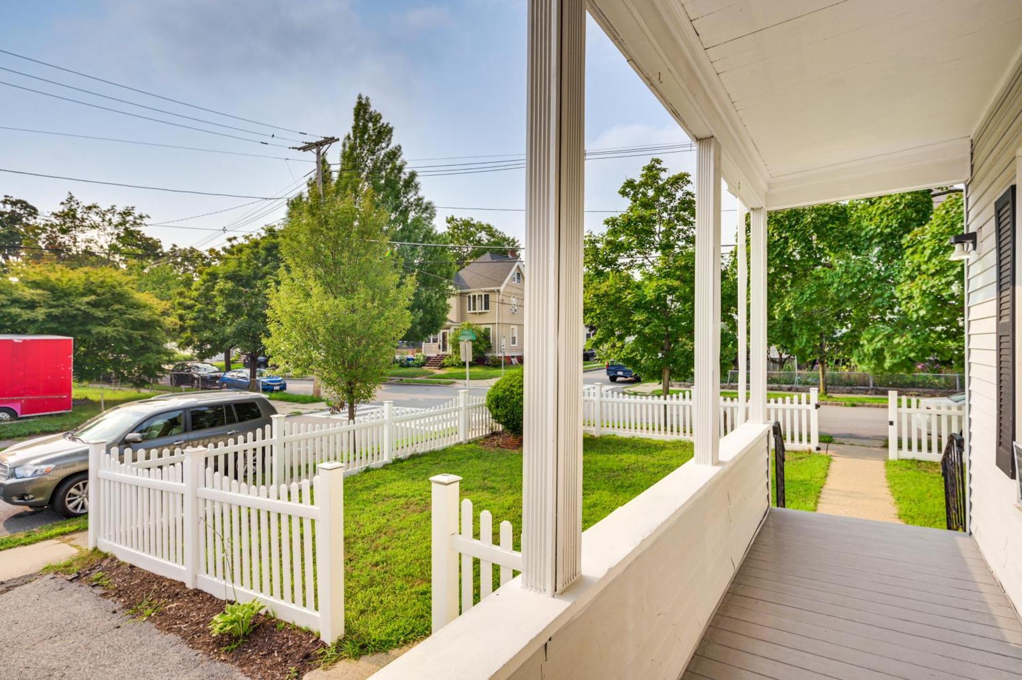 9 Mi To Dtwn Boston Cozy Malden Apartment Eksteriør bilde
